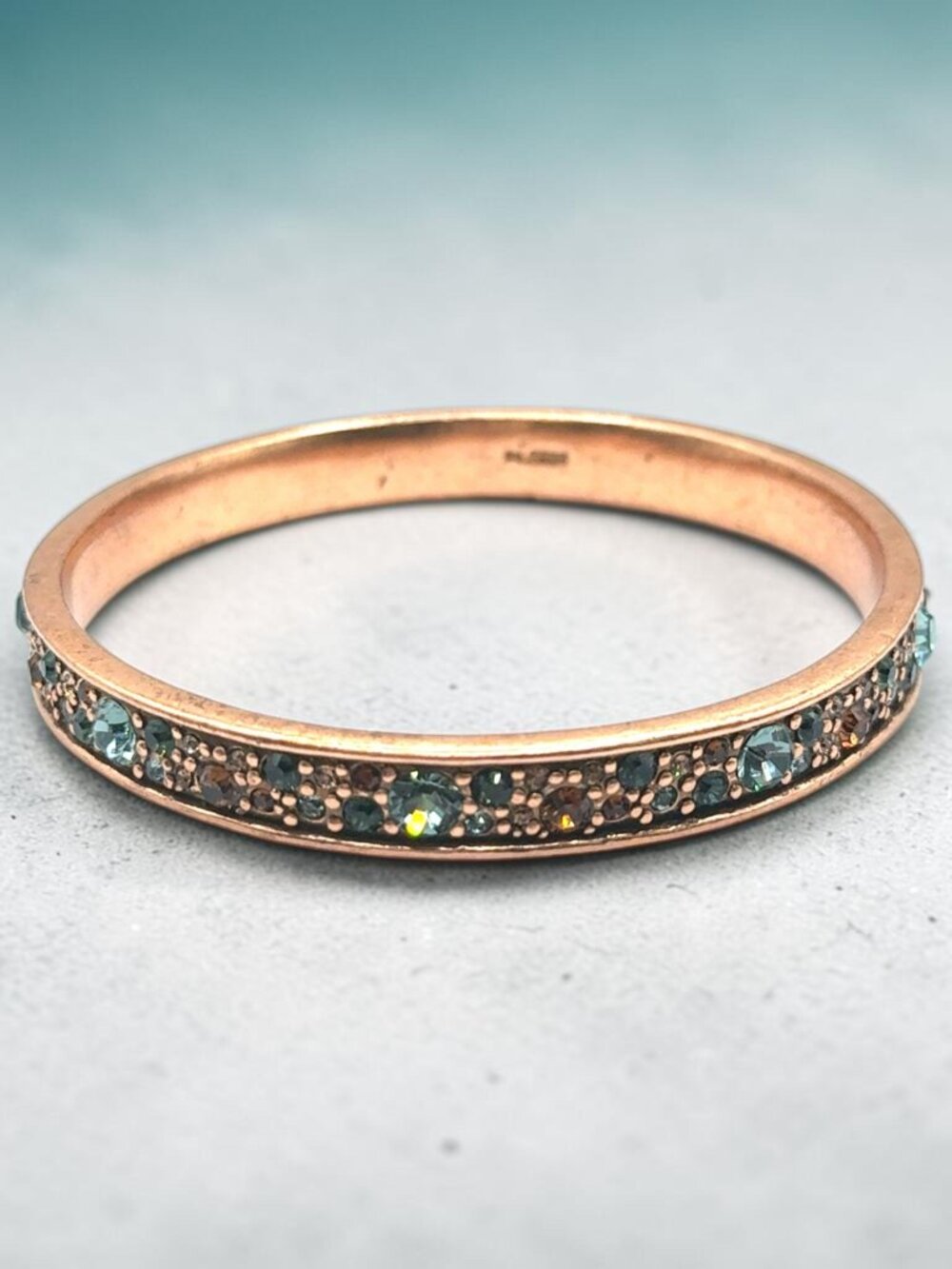 Pilgrim Rhinestone Eternity Bangle Bracelet